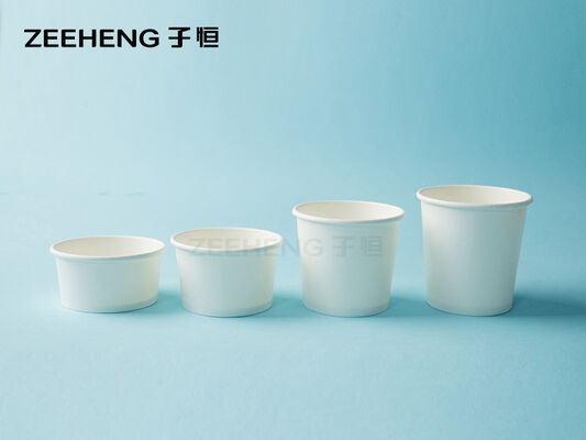 Boiling Water Ok Disposable Paper Sauce Cups 1.5oz 2oz 3oz 4oz with Custom Logo Printing for Condiments and Dips