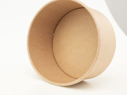 Bols de soupe adaptés aux besoins du client par biens à papier d'emballage avec des couvercles pour les nourritures chaudes et froides